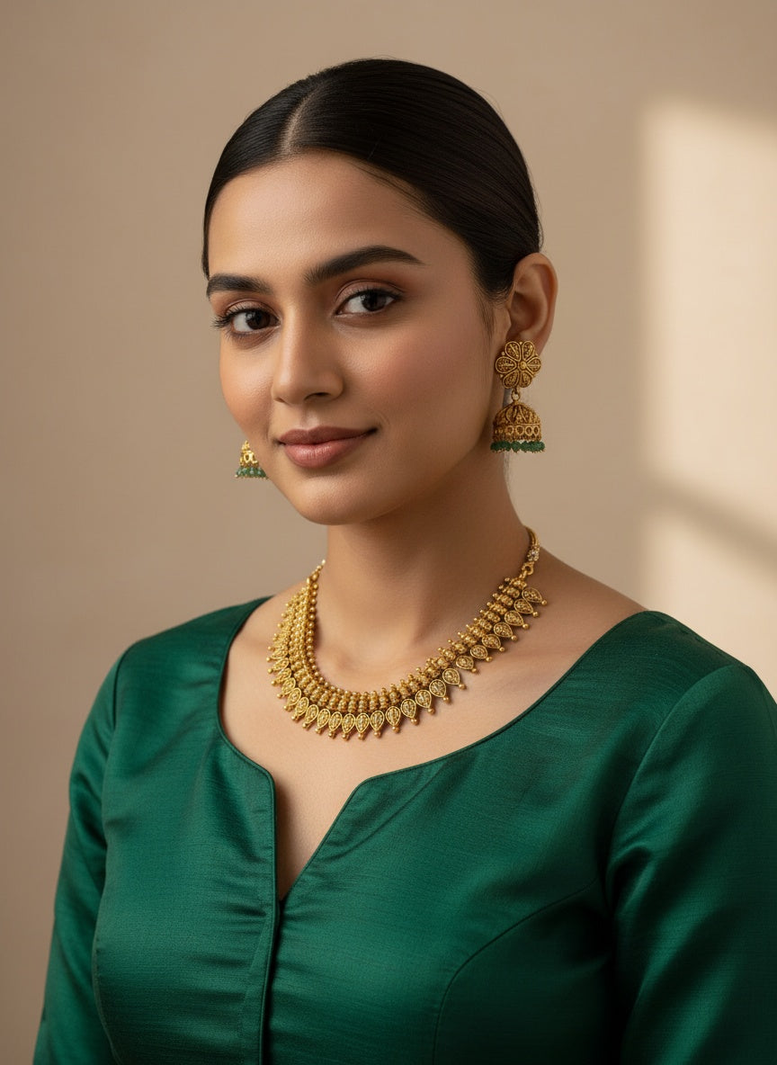 Gold-Plated_Necklace Set